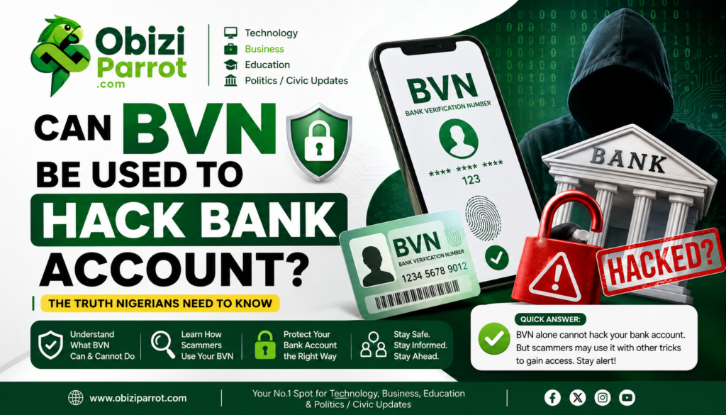 Can My BVN Be Used to Hack My Bank Account?